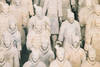 Soldats de terre cuite à Xian