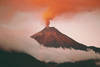 volcan en activité