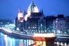 vue nocturne du parlement