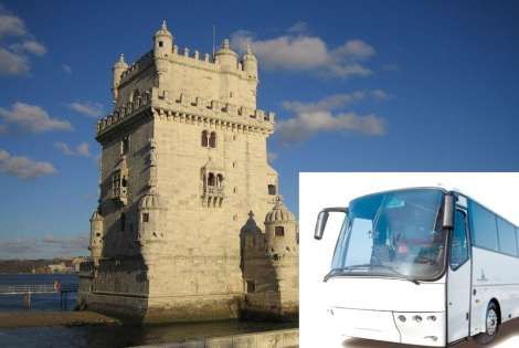 tour Belem - bus en coin