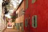 ruelle sur l'île de gorée