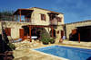 extérieur villa appartements myrto à tochni - cyp