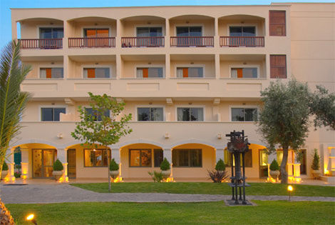 Facade batiments annexes - Rithymna Beach