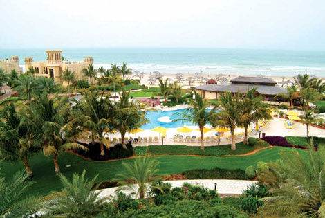 Vue d'ensemble - Al Hamra Fort