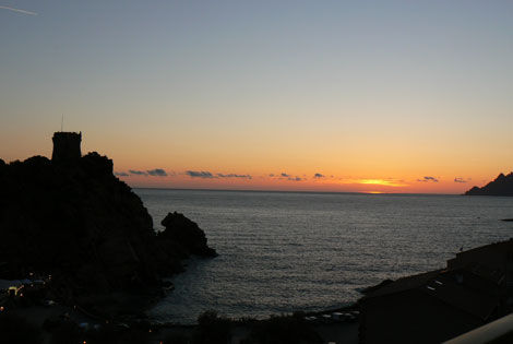 coucher de soleil - Le Porto