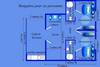 plan pour les bungalows 6 personnes - CARAIBES BONHEUR