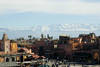 Marrakech, Atlas au loin