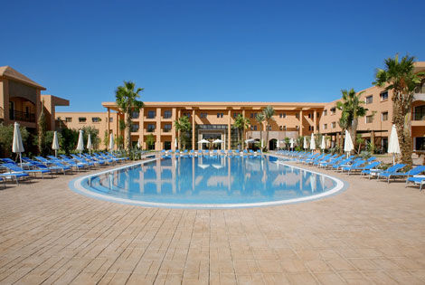 Hotel et piscine - Atlas Targa  & Resort