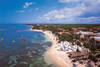 vue aérienne - barcelo capella beach