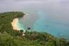 plage vue de haut - equador island resort