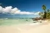 vue de la plage - hilton seychelles labriz resort