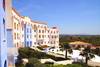 Vue de profile de la façade du Costanza - Costanza Beach