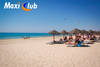 plage aménagée - maxi club sun garden hammamet