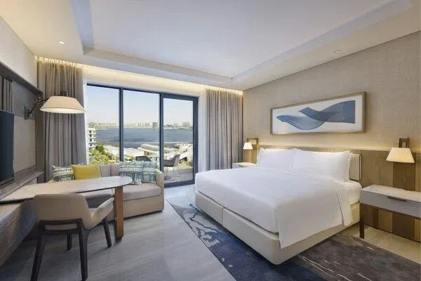 Abu Dhabi : Hôtel Hilton Abu Dhabi Yas Island