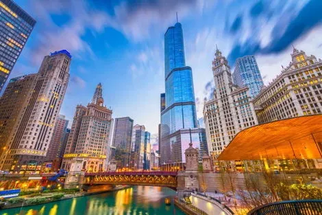 vol+hotel Autotour AUTOTOUR AU RYTHME DE LA MUSIQUE - STD Etats-Unis Chicago