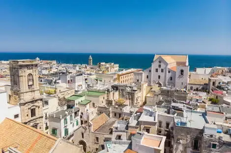 Autotour Balade sur les routes sauvages des Pouilles, arrivée Brindisi 4* Italie Brindisi