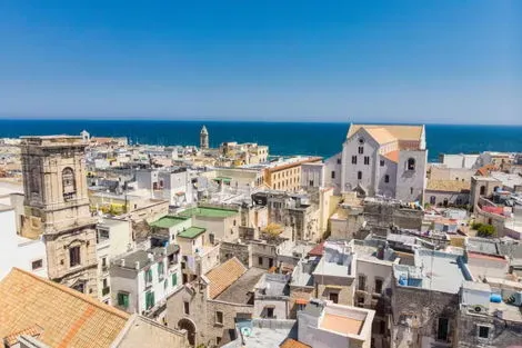 vol+hotel Autotour Balade sur les routes sauvages des Pouilles, arrivée Brindisi 4* Italie Brindisi