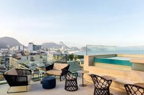 vol+hotel Sejour Ritz Copacabana 4* Bresil Rio
