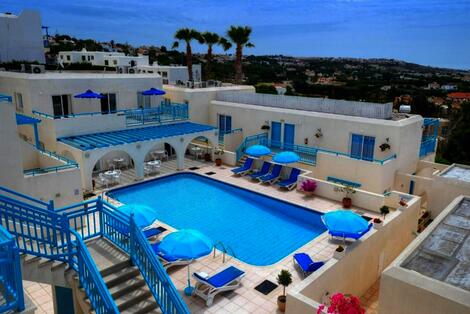 vol+hotel Sejour Sunny Hill Hotel Apartments 3* Chypre Paphos