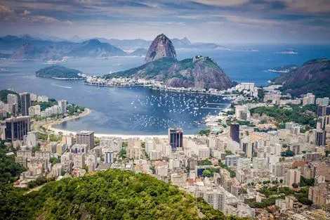 vol+hotel Circuit RIO DE JANEIRO ET LA COSTA VERDE AVEC PARATY 4* Bresil Rio