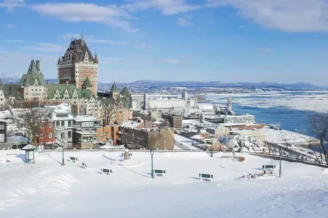 vol+hotel Circuit CIRCUIT MERVEILLES D'HIVER AU QUEBEC Canada Montreal