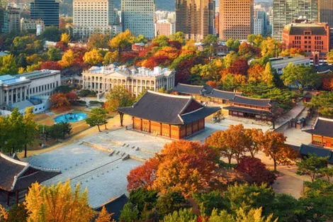 vol+hotel Circuit Au pays du matin calme, mystérieuse Corée Coree Seoul