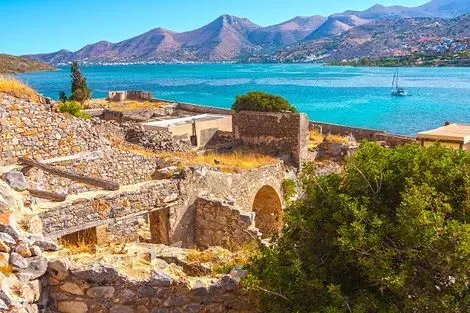 vol+hotel Circuit Trésors Crétois, logement à l'hôtel Hersonissos Village 4* Crète Heraklion