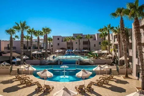 Crète : Hôtel Echappée Crétoise depuis l'hôtel Gouvès Water Park Holiday Resort