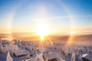 Finlande-Ivalo, Circuit Lumières de Laponie - Ivalo 3*
