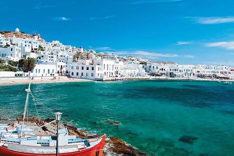 Grece-Athenes, Circuit Périples dans les Cyclades depuis Athènes - Mykonos et Paros 3*