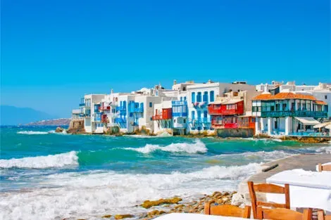 Grece-Athenes, Circuit Combiné 3 îles Mykonos - Paros - Santorin en 15 jours - arrivée Athènes 3*