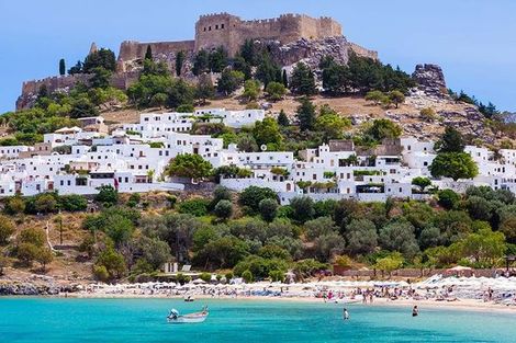 Grece-Rhodes, Circuit Périple depuis Rhodes 2 îles en 1 semaine : Rhodes et Patmos 4*