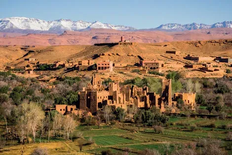 Maroc-Marrakech, Hôtel Splendeurs Marocaines 3*
