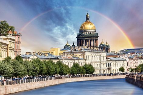 Russie-Saint Petersbourg, Circuit Lumières de Russie (de Saint Petersbourg à Moscou)