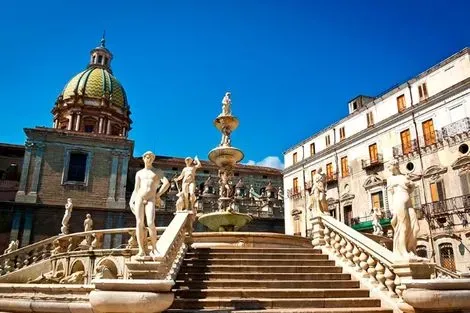 Sicile et Italie du Sud-Palerme, Circuit Grand Tour de Sicile 4*