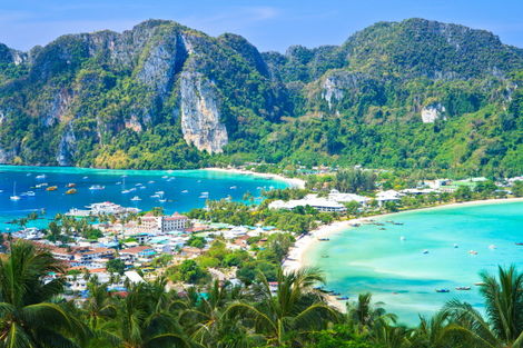 Thailande-Bangkok, Circuit Les Essentiels de la Thaïlande & farniente à l'Holiday Inn Resort Phi Phi Island 4*