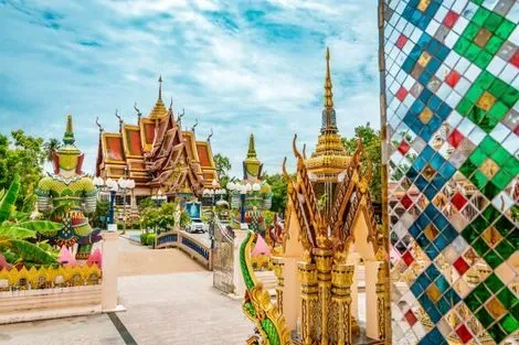 Thailande-Bangkok, Circuit Trésors de Thailande & extension Cha Am