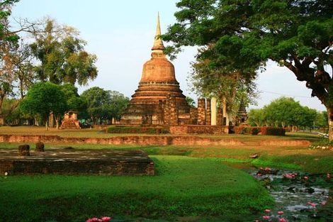 Thailande-Bangkok, Circuit Les Lotus de Thaïlande 4*