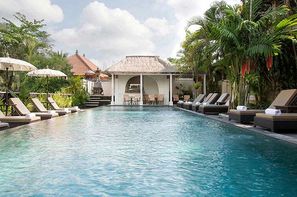 Bali-Denpasar, Combiné hôtels Ubud Village + Lembongan Beach + Prime Plaza Hotel Sanur 4*