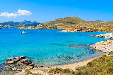 vol+hotel Combiné Combiné Diogenis Blue Palace 4* et combiné 2 îles Paros - Santorin Crète Heraklion