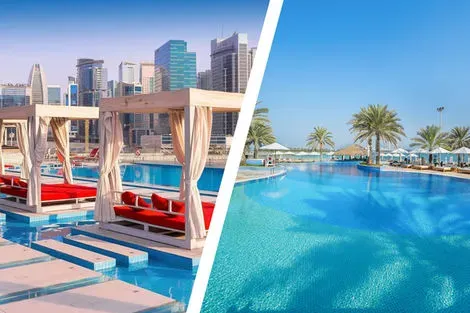 vol+hotel Combiné Canal Central Business Bay 5* + Framissima Premium Radisson Blu Hotel & Resort, Abu Dhabi Corniche 5* Dubai et les Emirats Dubai