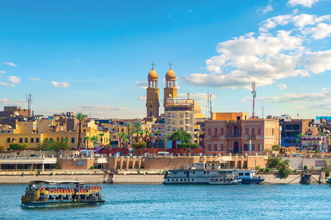 Egypte : Combiné croisière et hôtel Horus des Pyramides au Nil et Mon French Club Movenpick Waterpark Resort & Spa Soma Bay