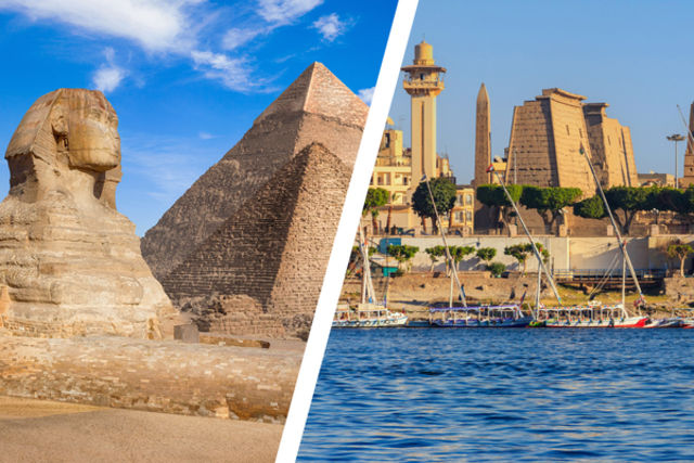 vol+hotel Combiné Les joyaux du Nil Egypte Le Caire