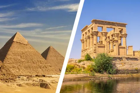 vol+hotel Combiné Voyage dans l'Égypte Antique Egypte Le Caire