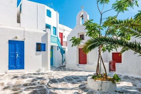 vol+hotel Combiné Combiné 2 îles Mykonos - Santorin en 7 nuits 3* Grece Athenes