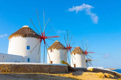 vol+hotel Combiné Combiné 2 îles Paros - Naxos en 8 jours 4* Grece Athenes