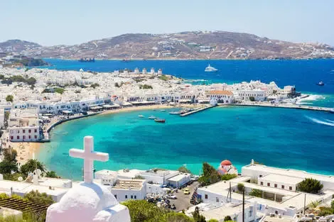 Grece : Combiné hôtels Combiné 3 îles : Santorin - Paros - Naxos en 15 jours en 2* et
