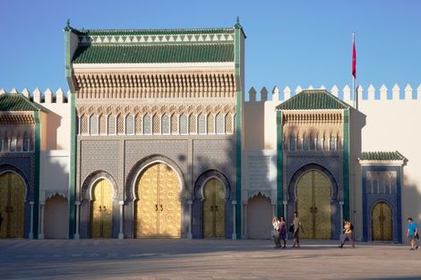 Maroc-Marrakech, Combiné circuit et hôtel FRAM Les Villes Impériales et Framissima Royal Tafoukt 4*