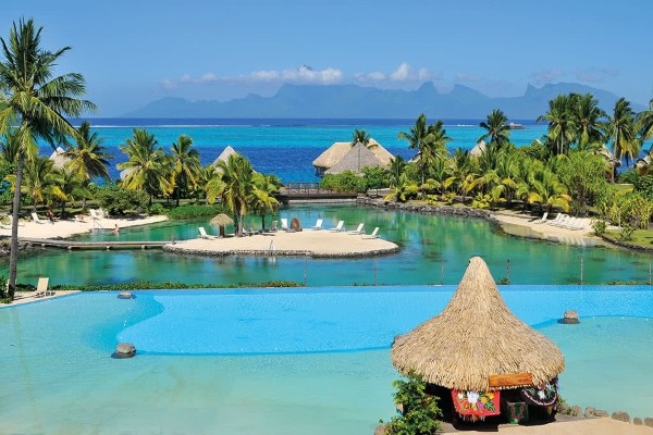 Polynesie Francaise : Combiné hôtels 3 îles Polynésie INTERCONTINENTAL 09 Nuits : Tahiti + Moorea + Bora Bora