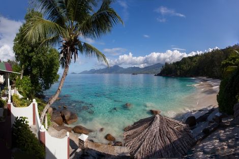 Seychelles-Mahe, Hôtel 2 îles - Britannia Hotel & Anse Soleil beachcomber 3*